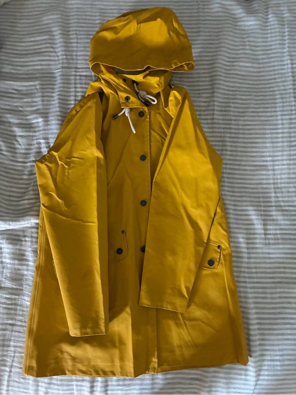 Pendleton Yellow Hooded Raincoat